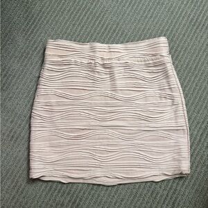 Urban Outfitters | Sparkle & Fade Textured Blush Pencil Skirt